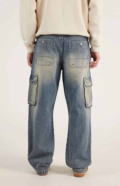 Pacsun Dylan Baggy Jeans Cargo Medium Indigo