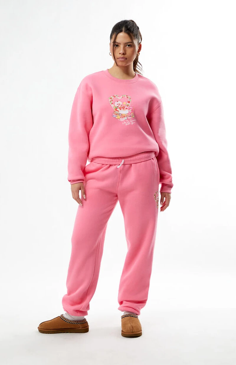 By Samii Ryan Care Bears x Strawberry Shortcake Life Is Sweet Sweatpants