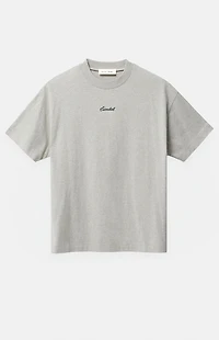 Fear of God ESSENTIALS Concrete Heather Signature '90s Short Sleeve T-Shirt