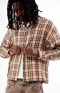 Pacsun Reed Long Sleeve Plaid Shirt