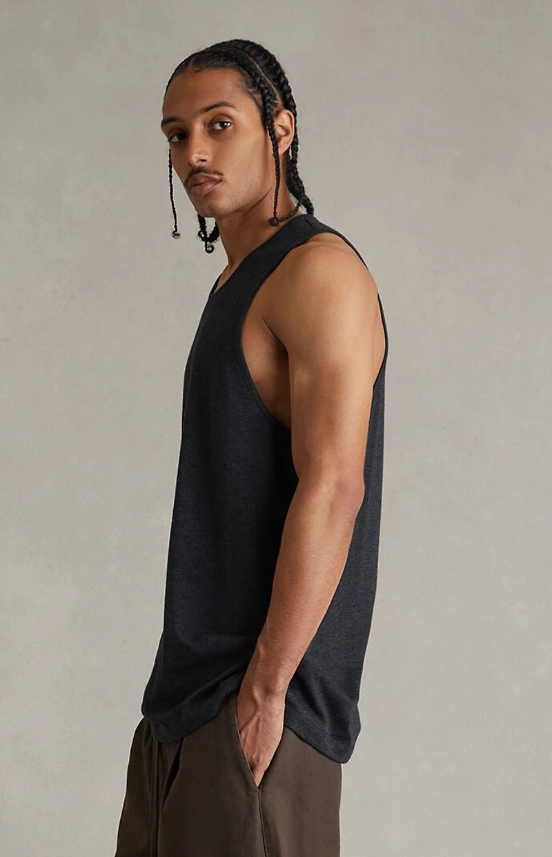 Fear of God ESSENTIALS Vintage Black Signature Tank Top