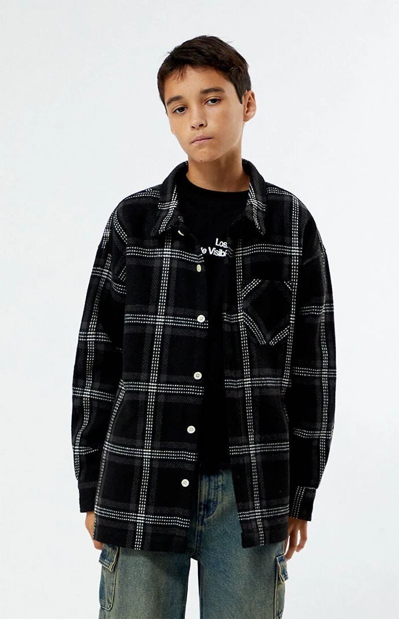 Pacsun Kids Plaid Shacket