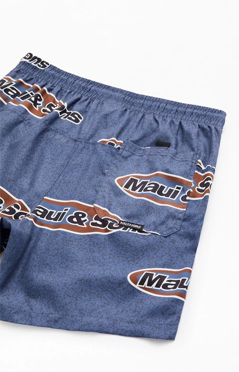 Maui & Sons Flying Disc 6.5" Swim Trunks