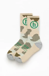 Hidden NY Camo Crew Socks