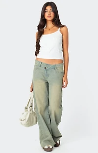 Edikted Emilia Ribbed Bow Tank Top