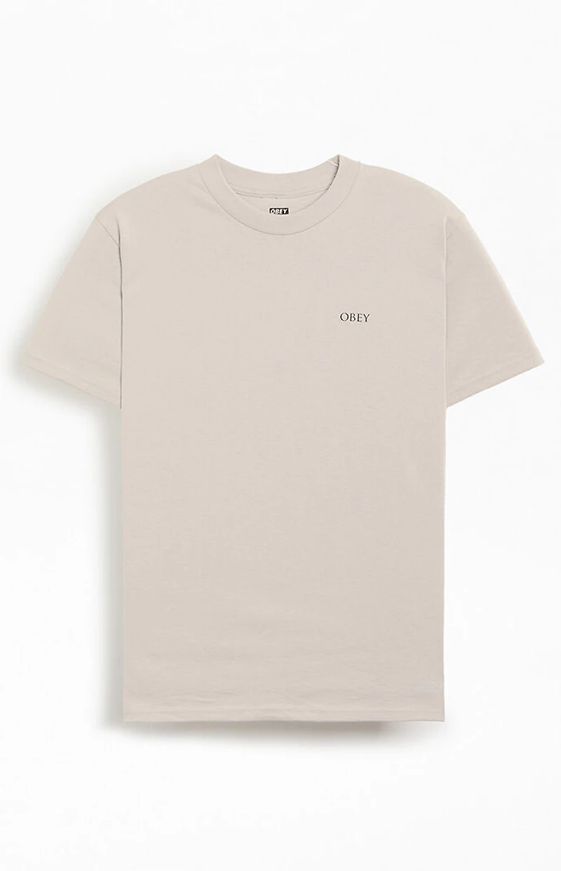 Obey Peace & Justice Statue T-Shirt