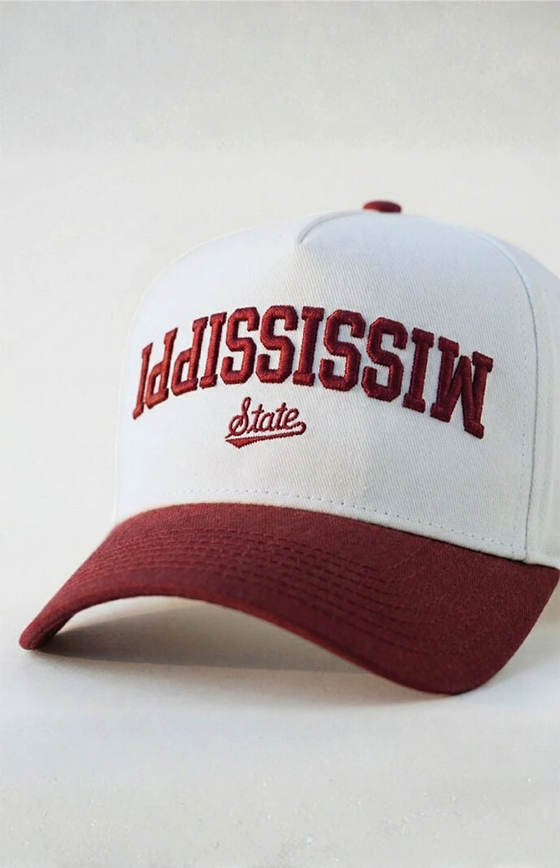 UPSIDE Mississippi State University Bulldogs Snapback Hat