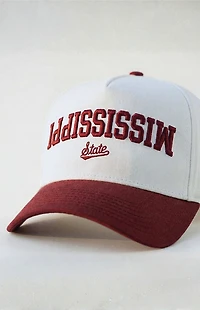 UPSIDE Mississippi State University Bulldogs Snapback Hat