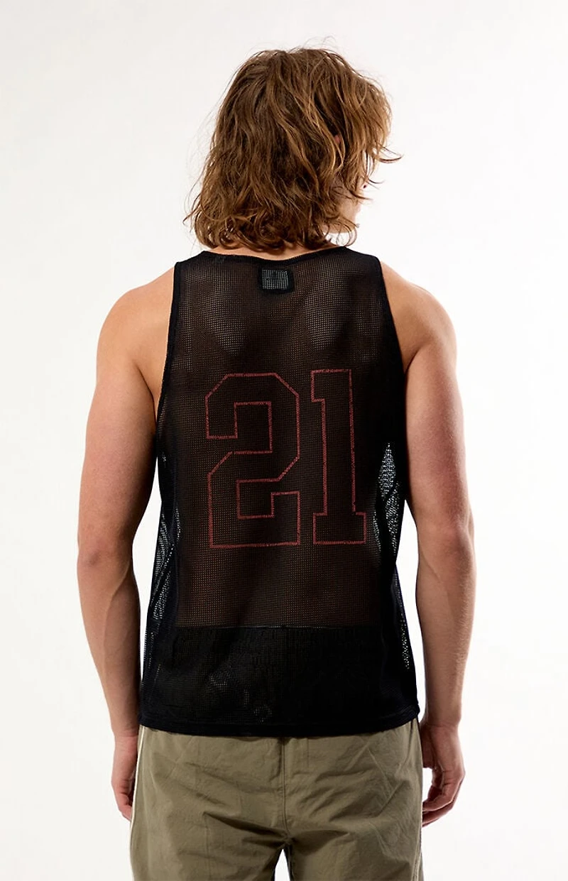 Pacsun Tribeca Mesh Basketball Jersey Tank Top