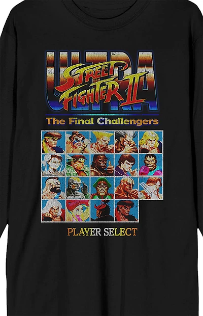 Street Fighter Final Challenge  Long Sleeve T-Shirt