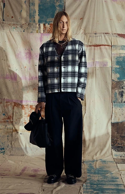 FIELD OF STUDY by Pacsun Venice Plaid Cardigan