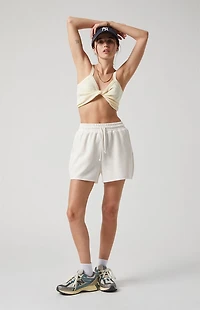 PAC 1980 Active Ivory Sweat Shorts