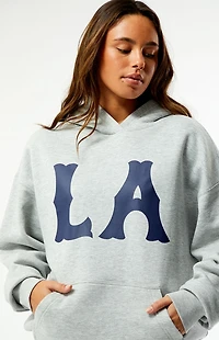 LA Hearts Heather Grey Hoodie