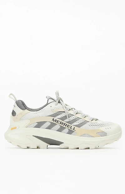 Merrell Cream & Navy Moab Speed Sneakers