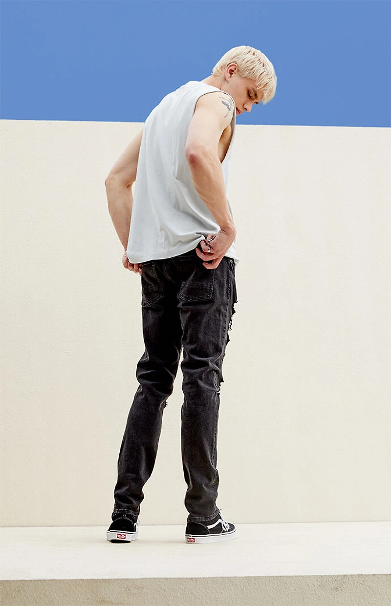 Pacsun Skinny Jeans Stretch Comfort  Black