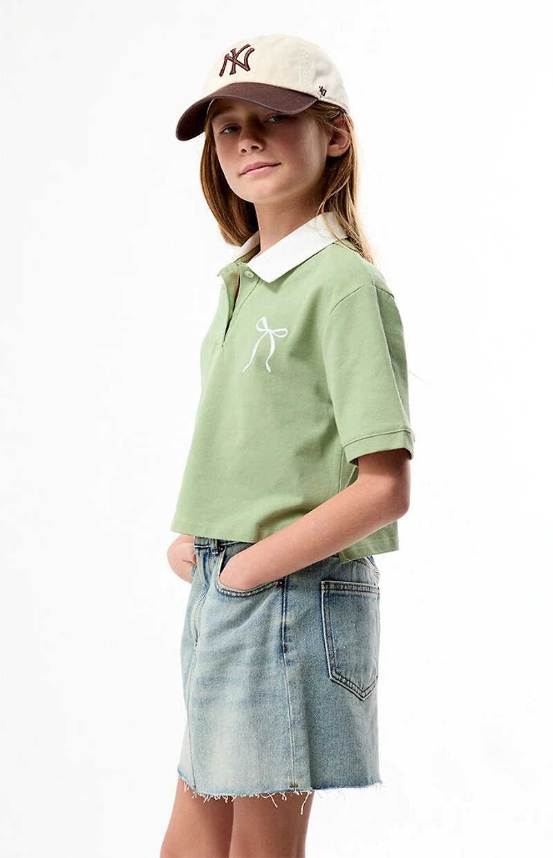 Pacsun Kids Medium Indigo Denim Mini Skirt