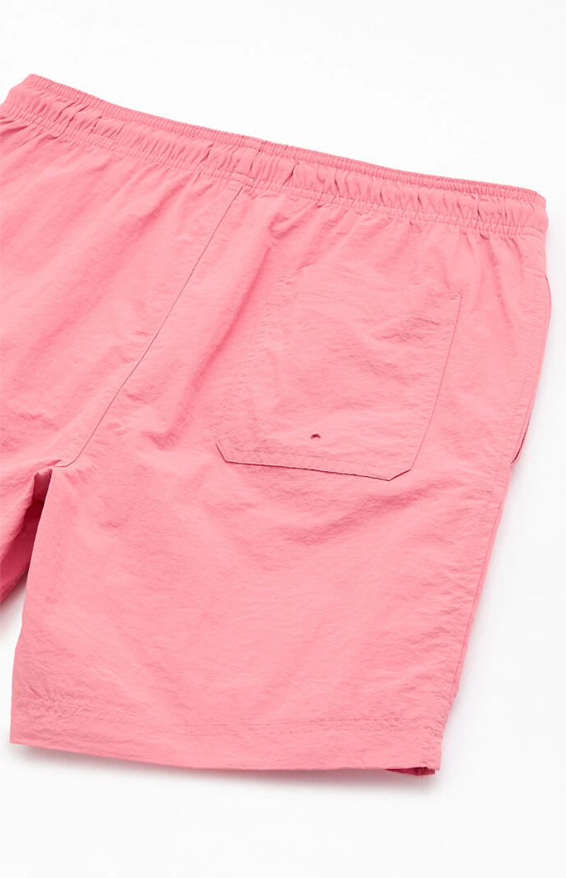 Pacsun Mauve Collegiate 6.5'' Swim Trunks