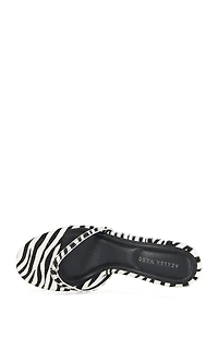 AZALEA WANG Women's Lewis Zebra Stilettos