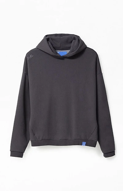 A.R.C. Black Vintage Wash Heavyweight Oversized Fleece Hoodie