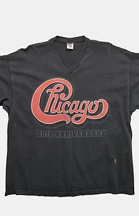 PS VINTAGE 90s Chicago  V-neck Graphic T-Shirt