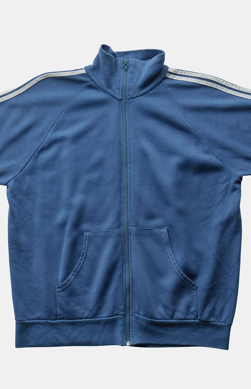 PS VINTAGE '80s Striped Zip Up Jacket