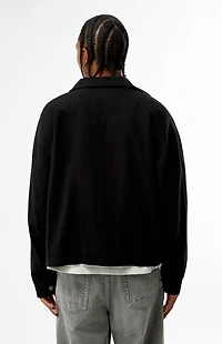 Pacsun Black Double Seams Gas Jacket