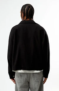 Pacsun Black Double Seams Gas Jacket
