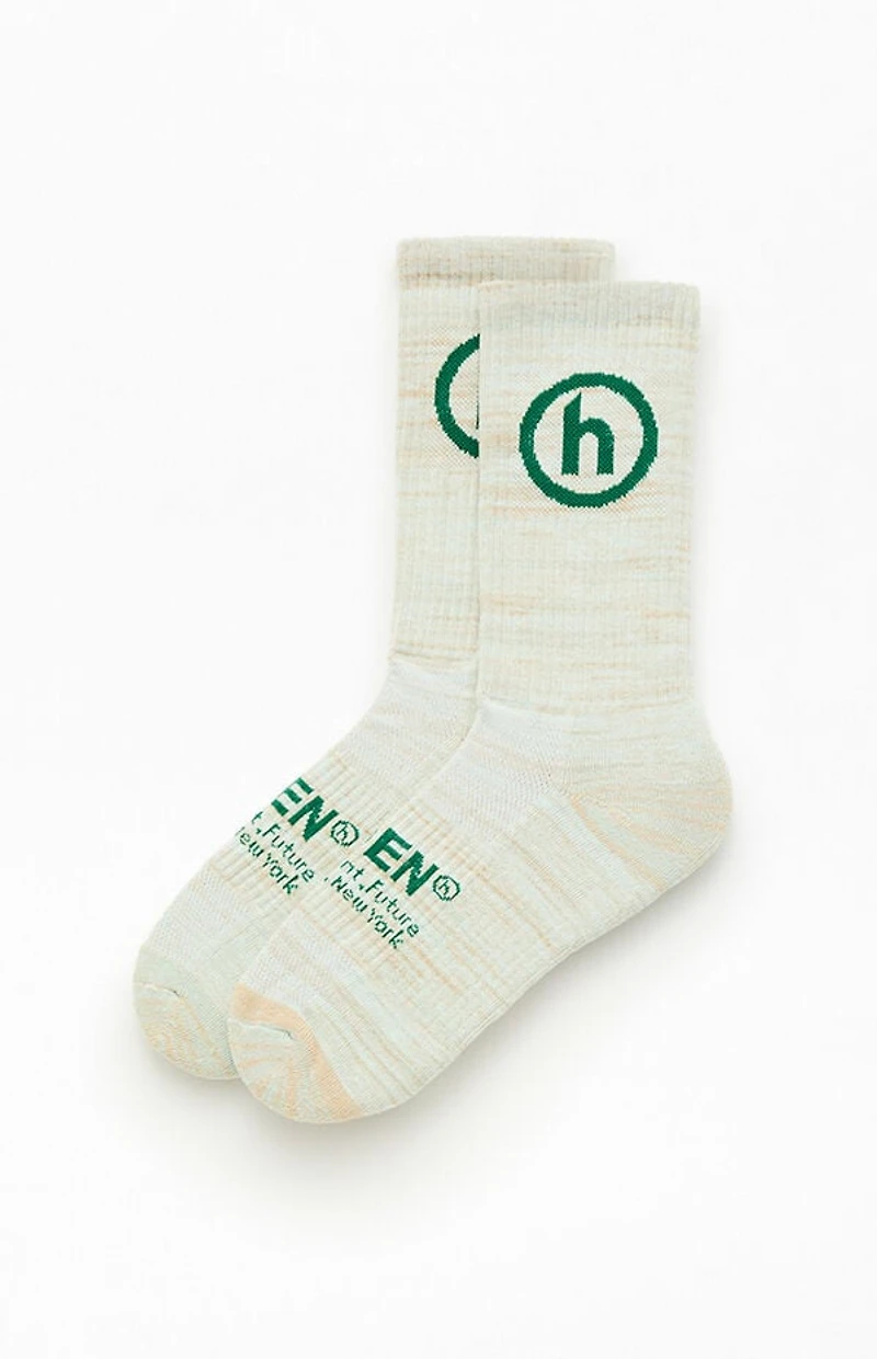 Hidden NY Marled Classic Crew Socks