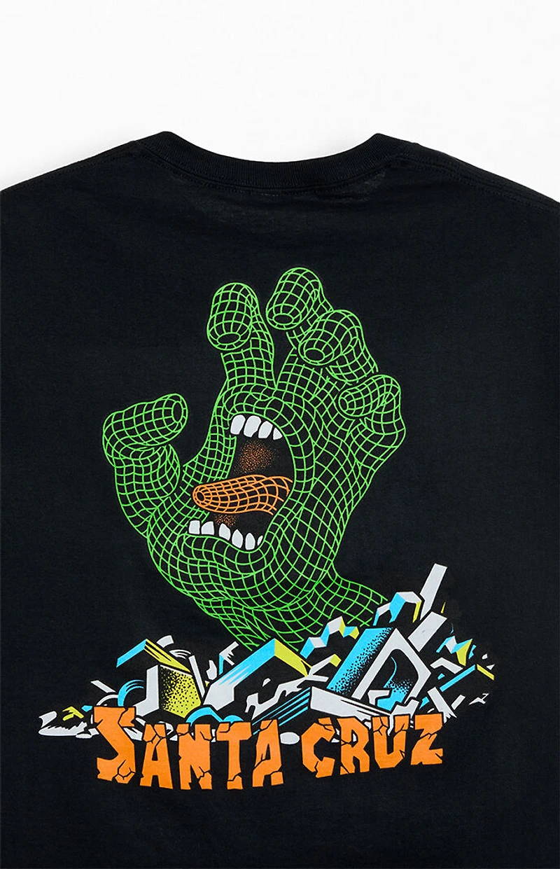 Santa Cruz Kendall Grid Hand T-Shirt