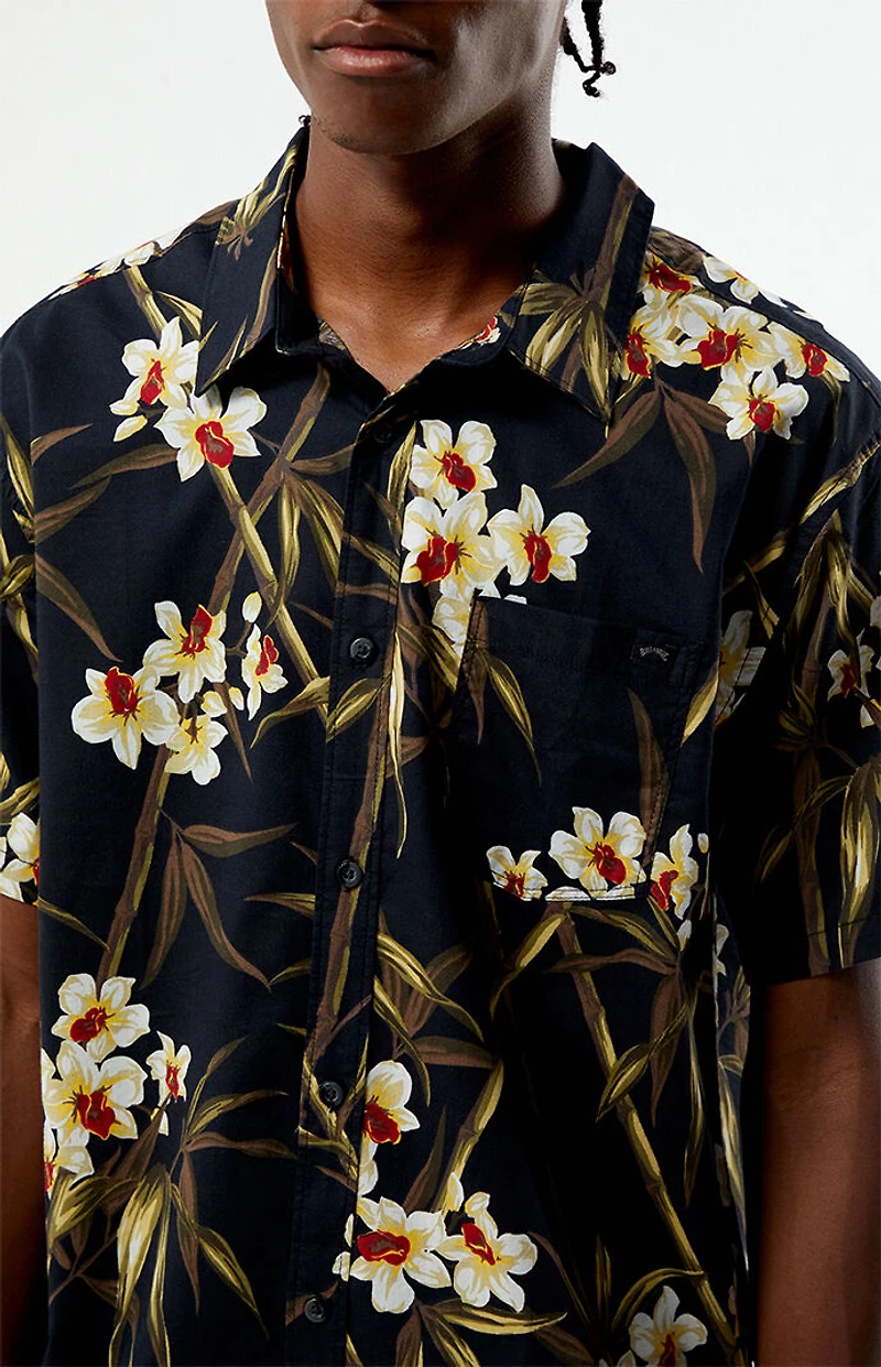 Billabong Sundays Floral Camp Shirt