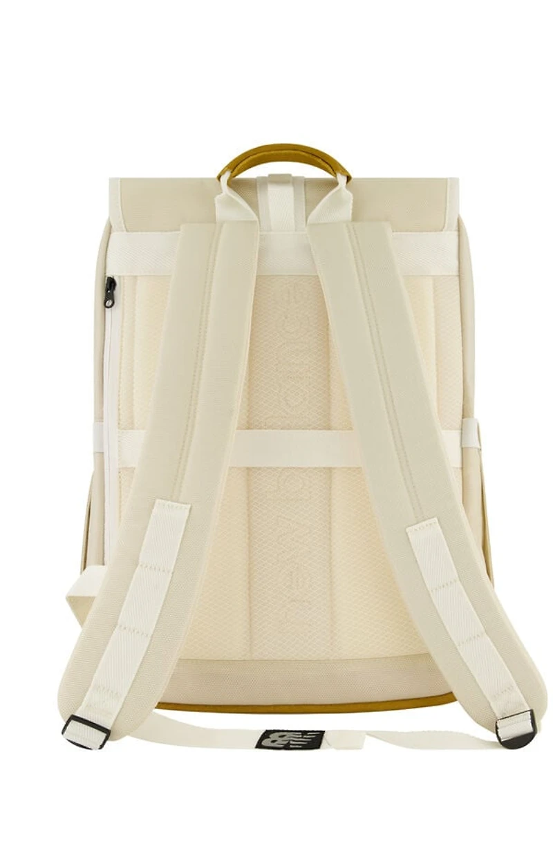 New Balance Off White Legacy Icon Flap Backpack