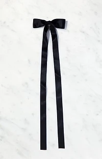 LA Hearts Long Bow Hair Clip