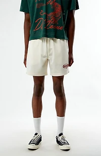 Pacsun Cream Mesh Basketball Shorts