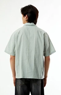Pacsun Striped Oversized Camp Shirt