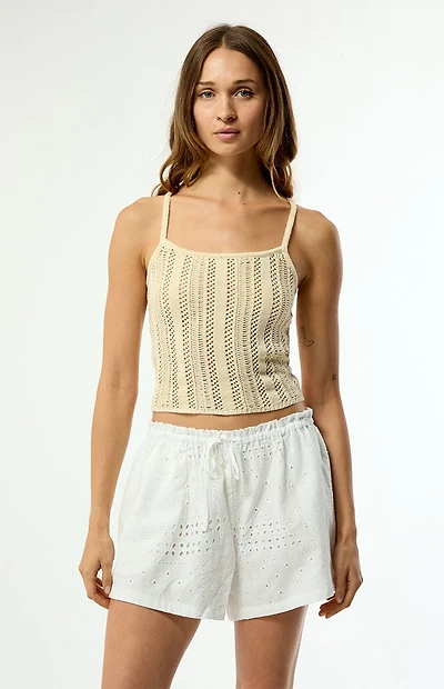 Steve Madden Lou Eyelet Shorts