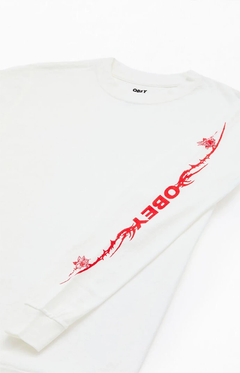 Obey Tribal Rose Long Sleeve T-Shirt