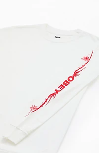 Obey Tribal Rose Long Sleeve T-Shirt