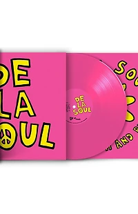 De La Soul 3 Feet High Vinyl Record (Magenta Vinyl)