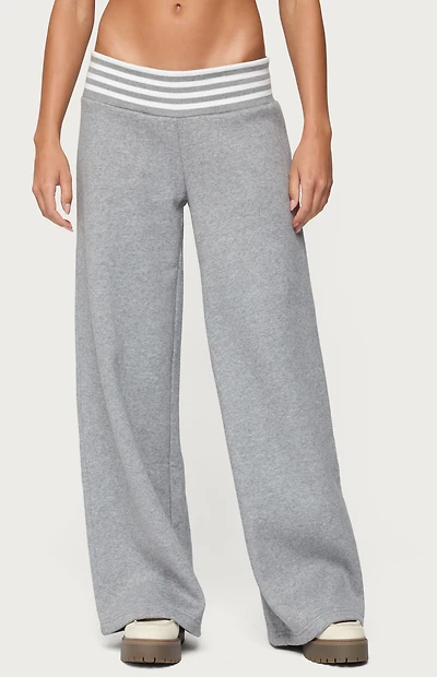 Edikted Eloura Stripey Sweatpants