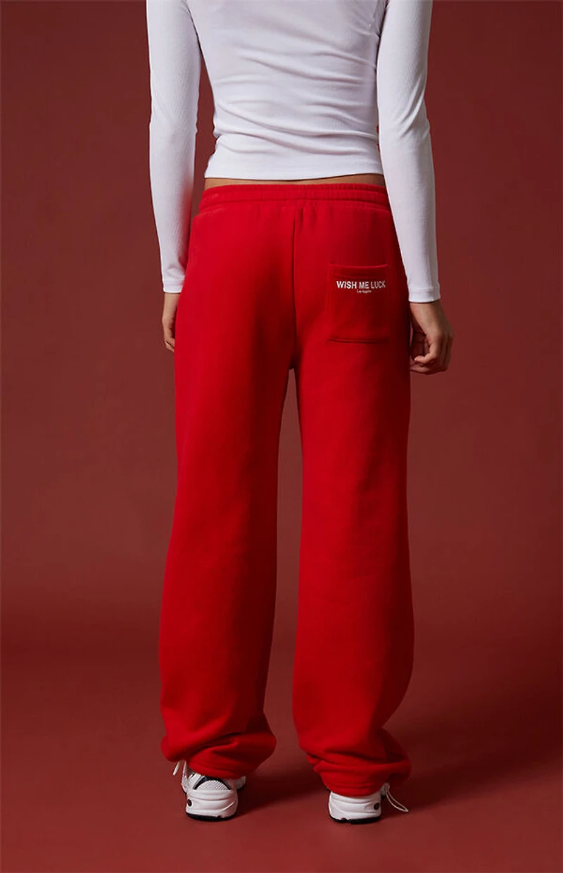 WISH ME LUCK 77 Baggy Sweatpants