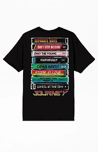 Journey Vintage Scarab and Album Stacks T-Shirt