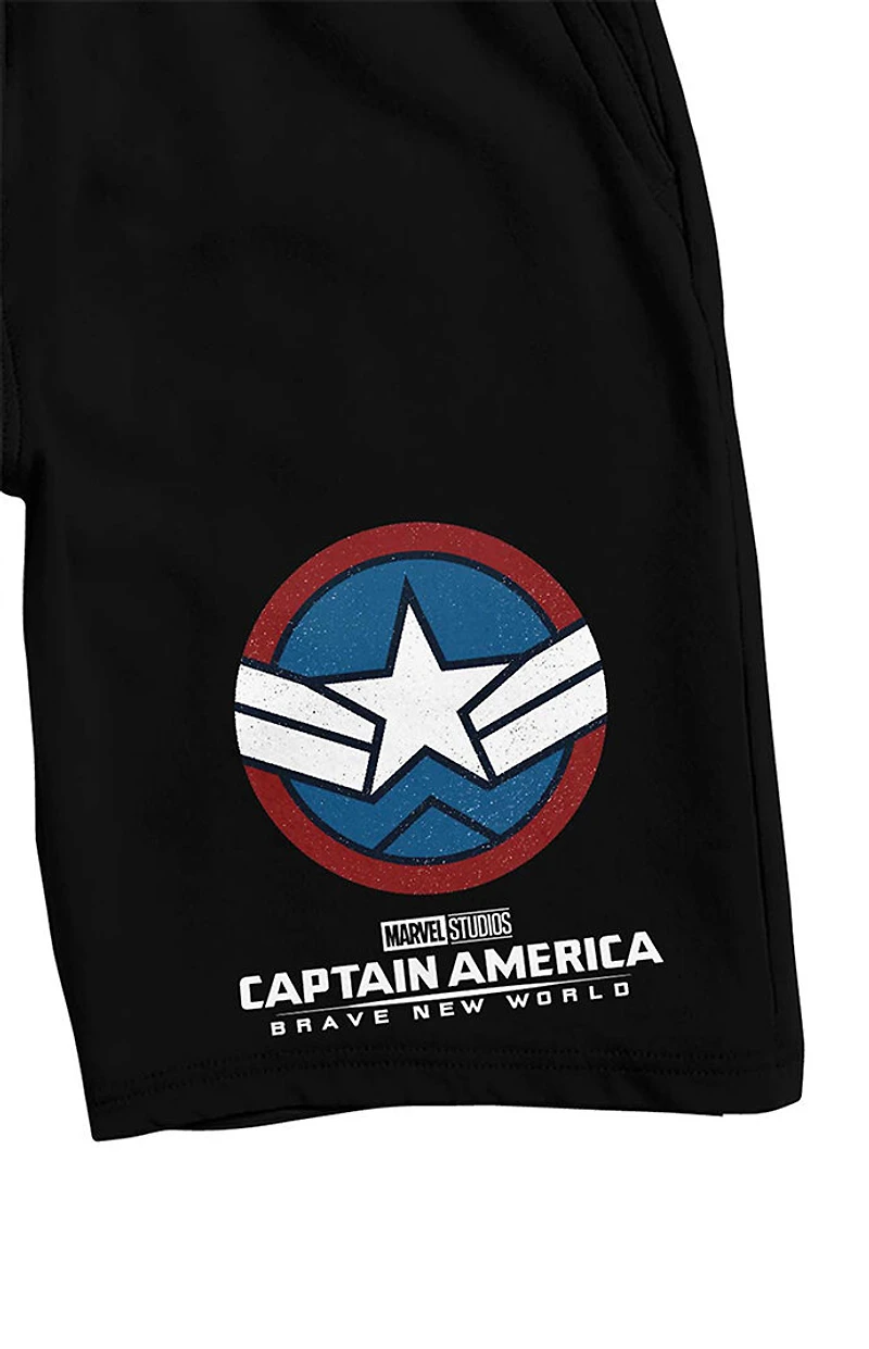 Captain America: Brave New World Title Lounge Sweat Shorts