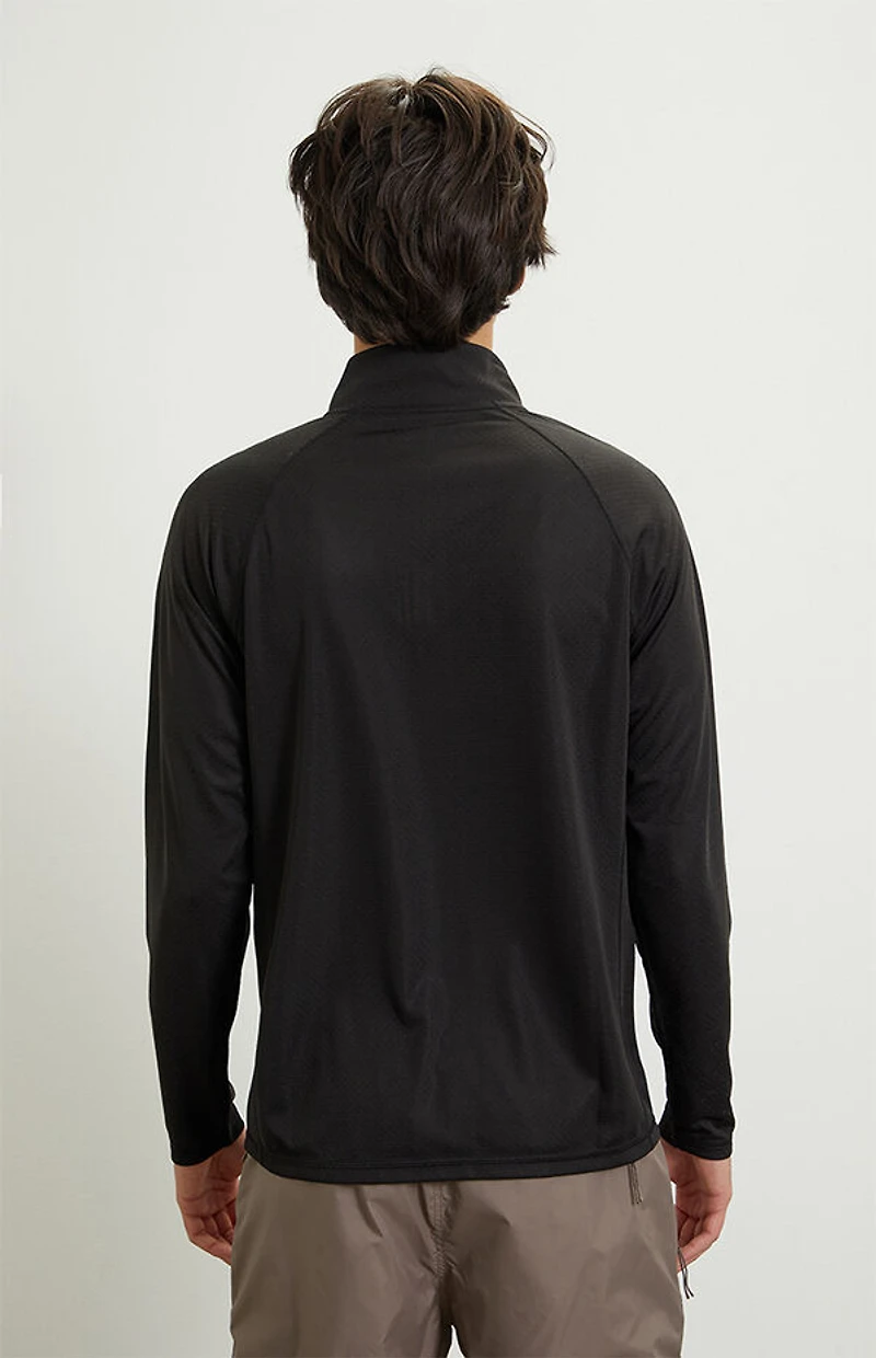 A.R.C. Active Black Performance Mid Layer Long Sleeve T-Shirt