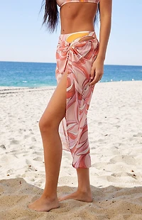 Cupshe Spritzy Charm Cover-Up Skirt