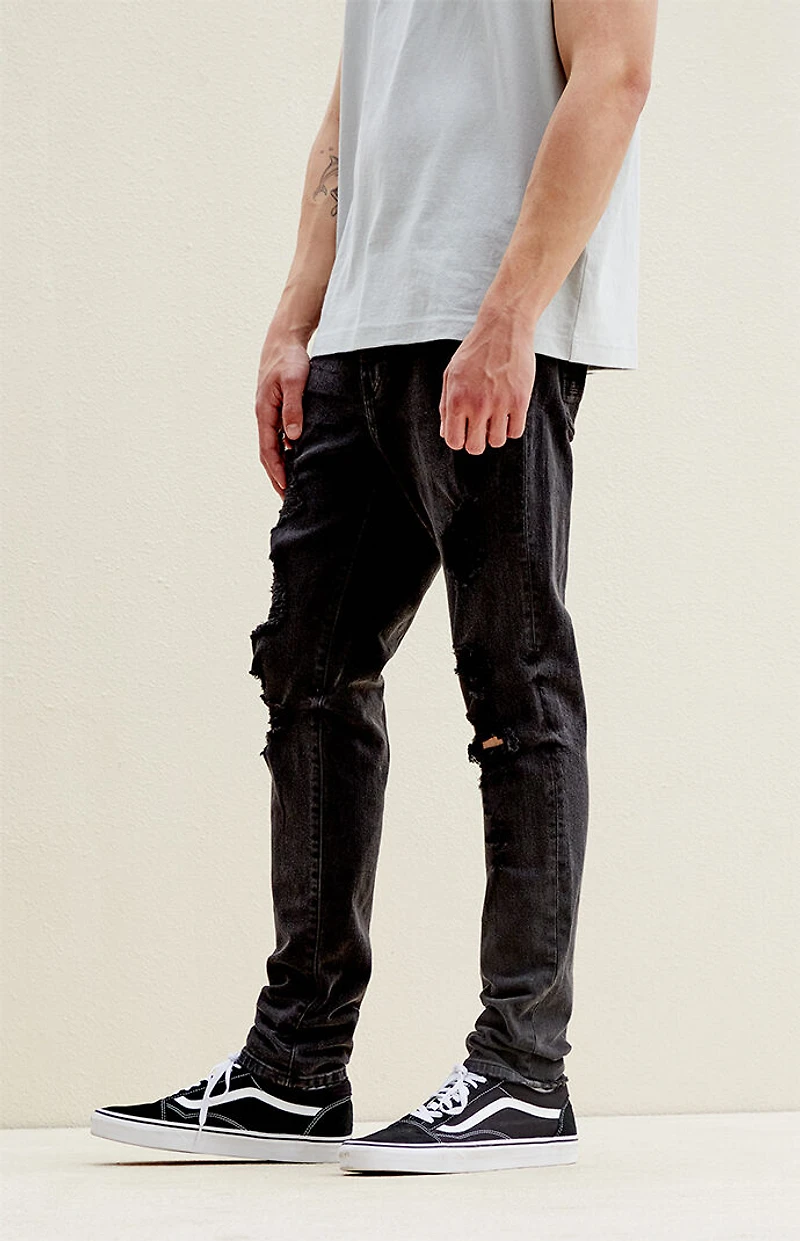 Pacsun Skinny Jeans Stretch Comfort  Black