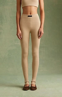 Fear of God ESSENTIALS Women's Gold Heather Core Leggings