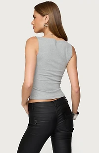 Edikted Elliana Side Slit Tank Top