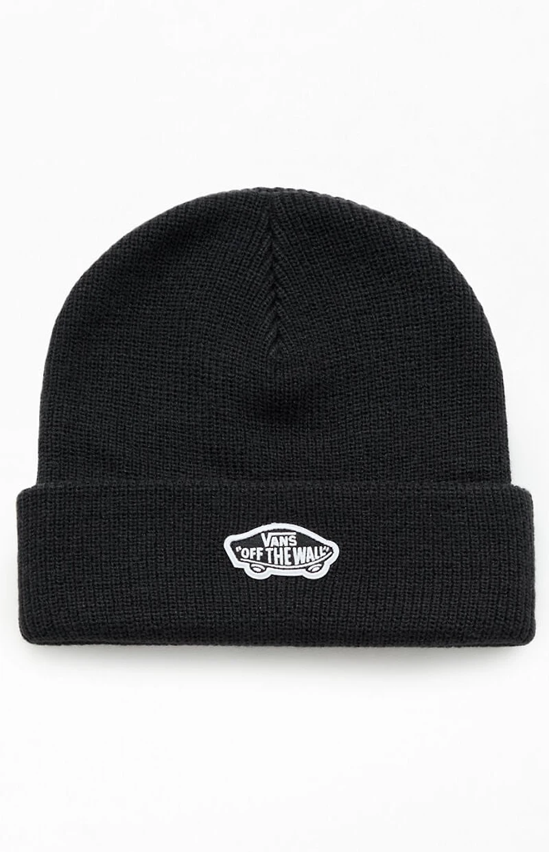 Vans Kids Black Classic Cuff Beanie