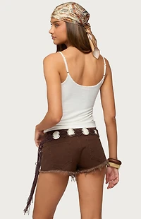 Edikted Lilliana Bead V Neck Tank Top
