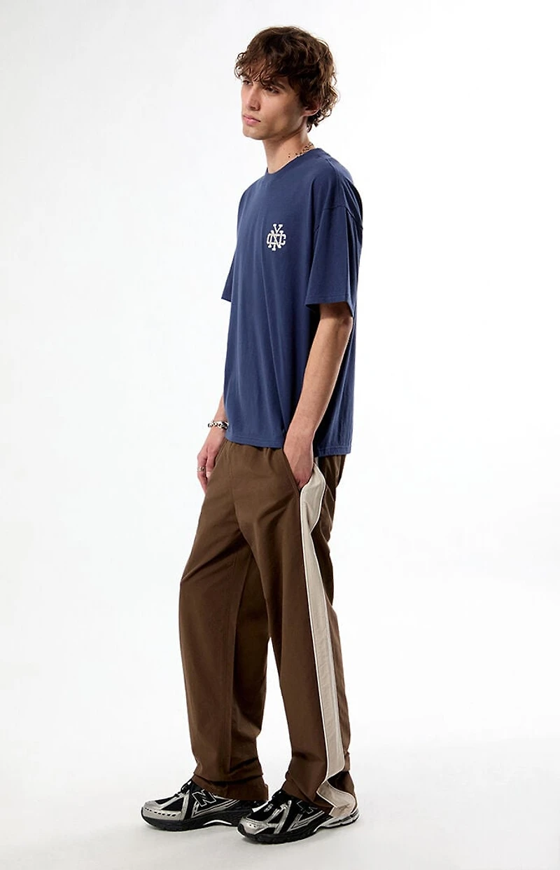 Pacsun Brown Brodie Baggy Track Pants